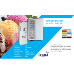 Vertical freezer Brand ICONA ICONA 1 - hascor 