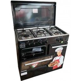 Stove 5 Fireplaces and Oven Brand BOREAL 2 - hascor 