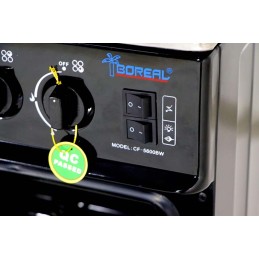 Cuisinière 4 foyers + four marque BOREAL BOREAL 1 - hascor 