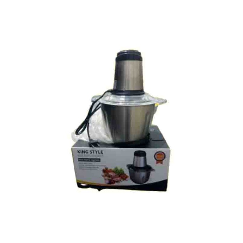 Electric chopper 4 liters brand KING STYLE KITCHEN EXPERT 1 - hascor 