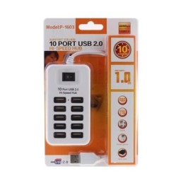 10 porte USB 2.0 Model P-1603 AUTRES MARQUES 3 - hascor 
