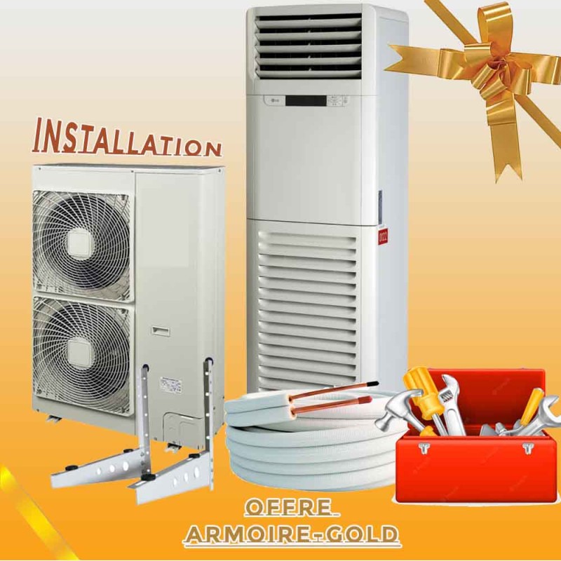 Installation de climatiseurs armoires