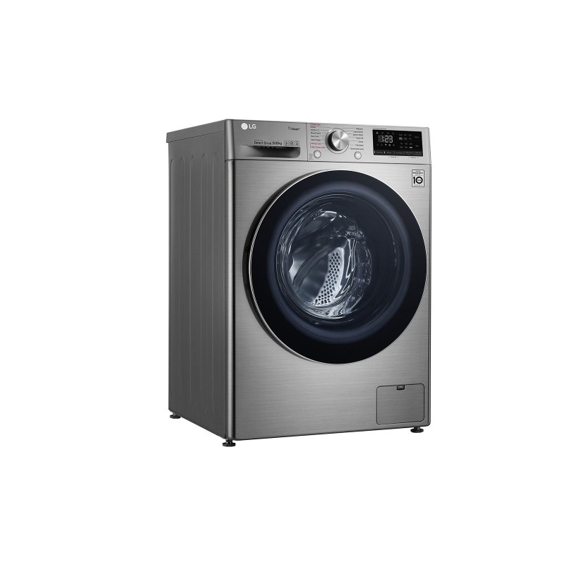 Lave-linge 3,5 KG, Wi-Fi, 3 Motion Direct Drive™, Smart Diagnosis™, Moteur Direct Drive™ garanti 10 ans, LG TWINWash™MINI - LG FM37E1WH