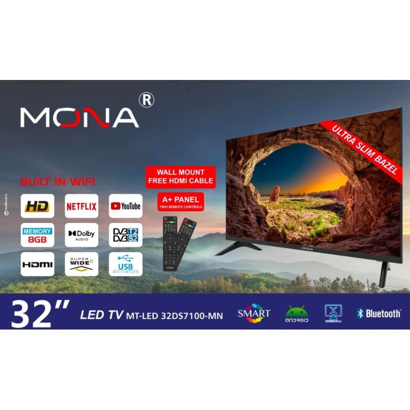 Televiseur led 32 " Marque MONA MONA 1 - hascor 