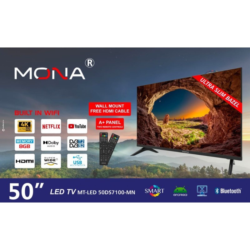 Téléviseur Led 50 " Marque MONA MONA 1 - hascor 