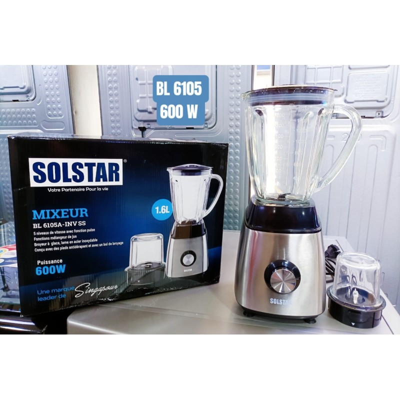 Mixeur BL 6105-INV SS marque MONA SOLSTAR 1 - hascor 