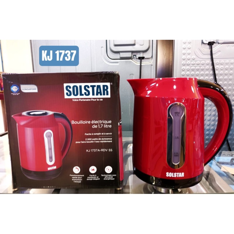 Bouilloire électrique de 1,7 litre marque SOLSTAR SOLSTAR 1 - hascor 