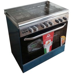 Cuisinière 5 foyers avec grand four marque BOREAL