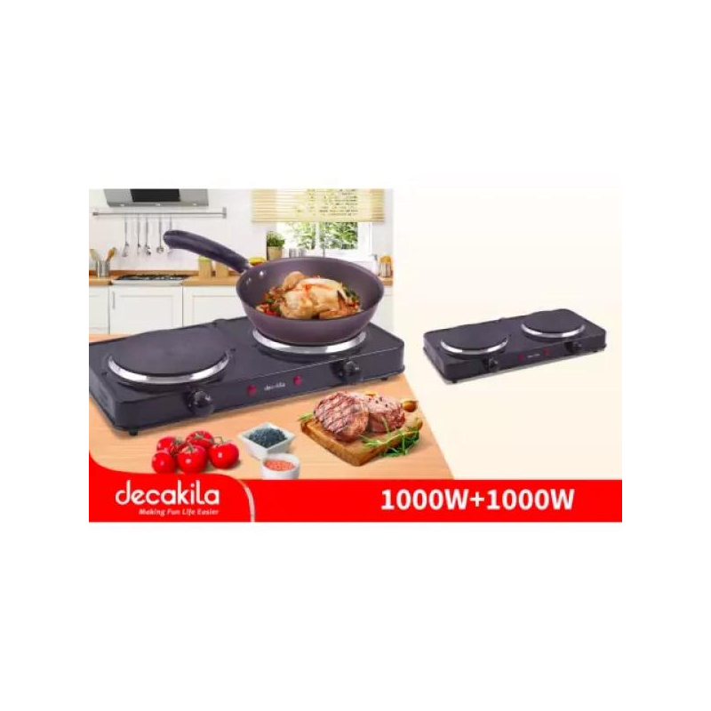 Plaque chauffante double