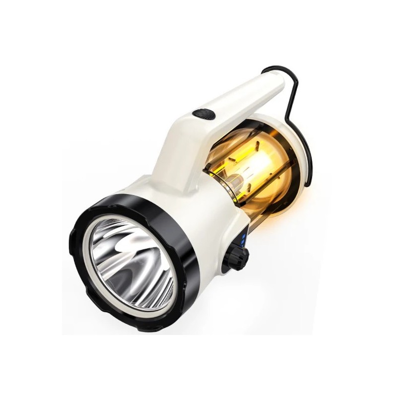 Lanterne LED Solaire Hi Sheen, Portable Et Rechargeable USB, Pour Camping, Bleue
