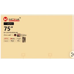 Téléviseur Led MONA MT-LED75DV8500-MN
