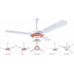 VENTILATEUR DE PLAFOND LEXICAL 80W  LCF-7410-9