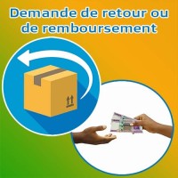 Demande de retour ou de remboursement