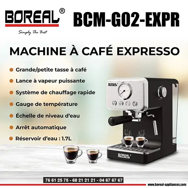machine à café expresso poudre