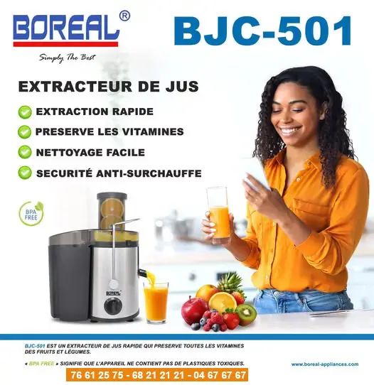 extracteur de jus boreal