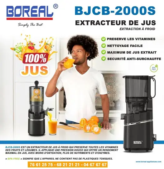 Extracteur de jus boreal