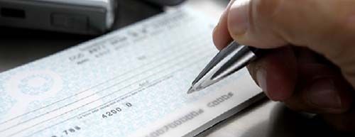 paiement par chèque